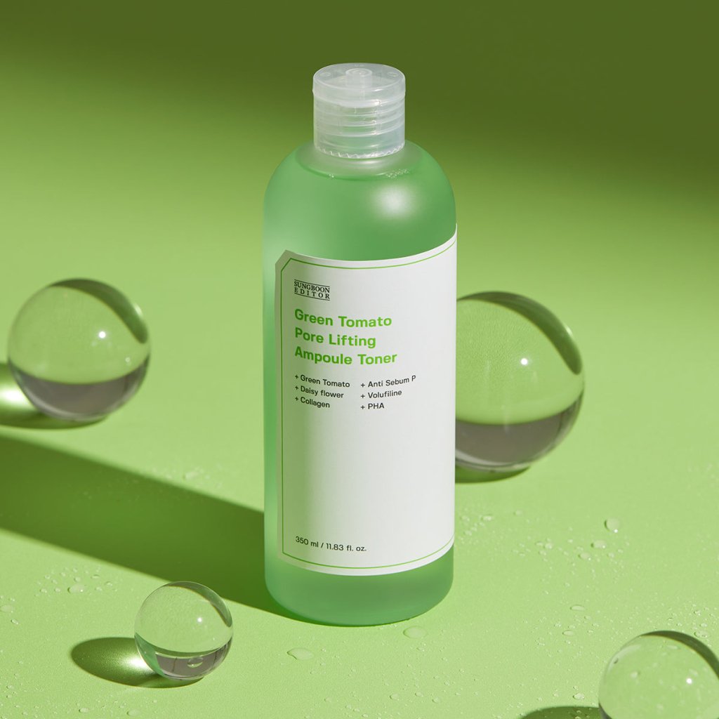 Sungboon Editor Green Tomato Pore Lifting Ampoule Toner 350ml – product photo 7