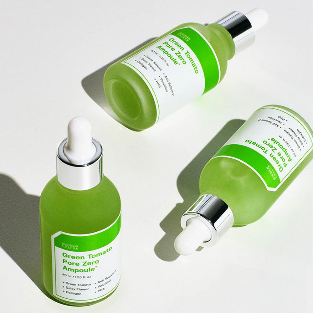 Sungboon Editor Green Tomato Pore Zero Ampoule Plus 40ml – product photo 6