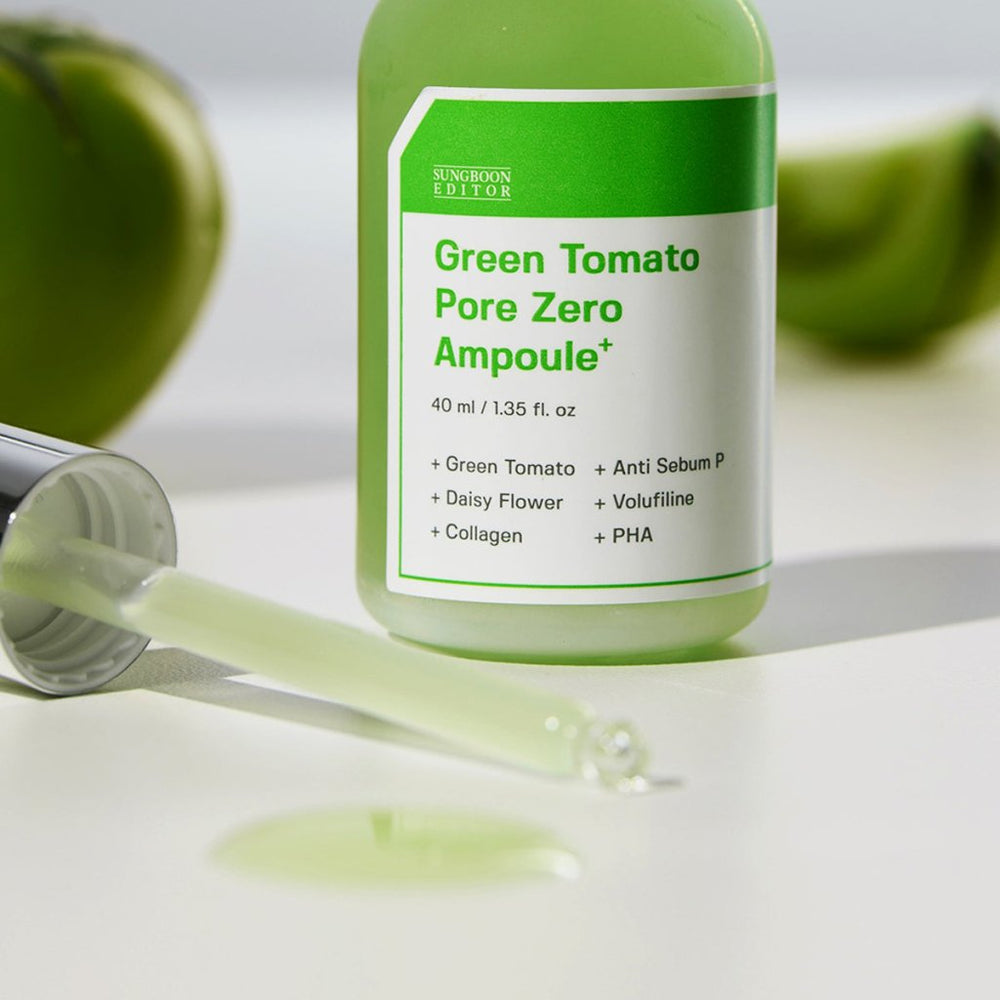 Sungboon Editor Green Tomato Pore Zero Ampoule Yeşil Domates Ampul - SUNGBOON EDITOR - Vionine