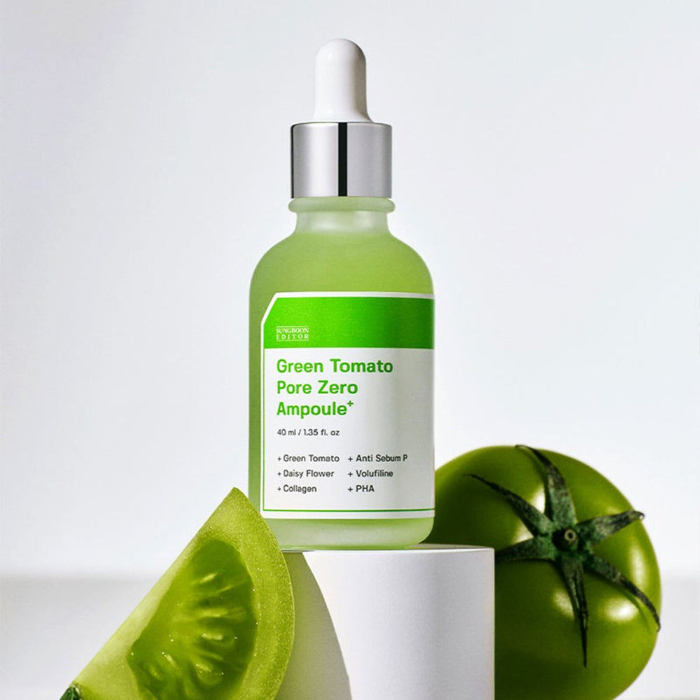 Sungboon Editor Green Tomato Pore Zero Ampoule Yeşil Domates Ampul - SUNGBOON EDITOR - Vionine