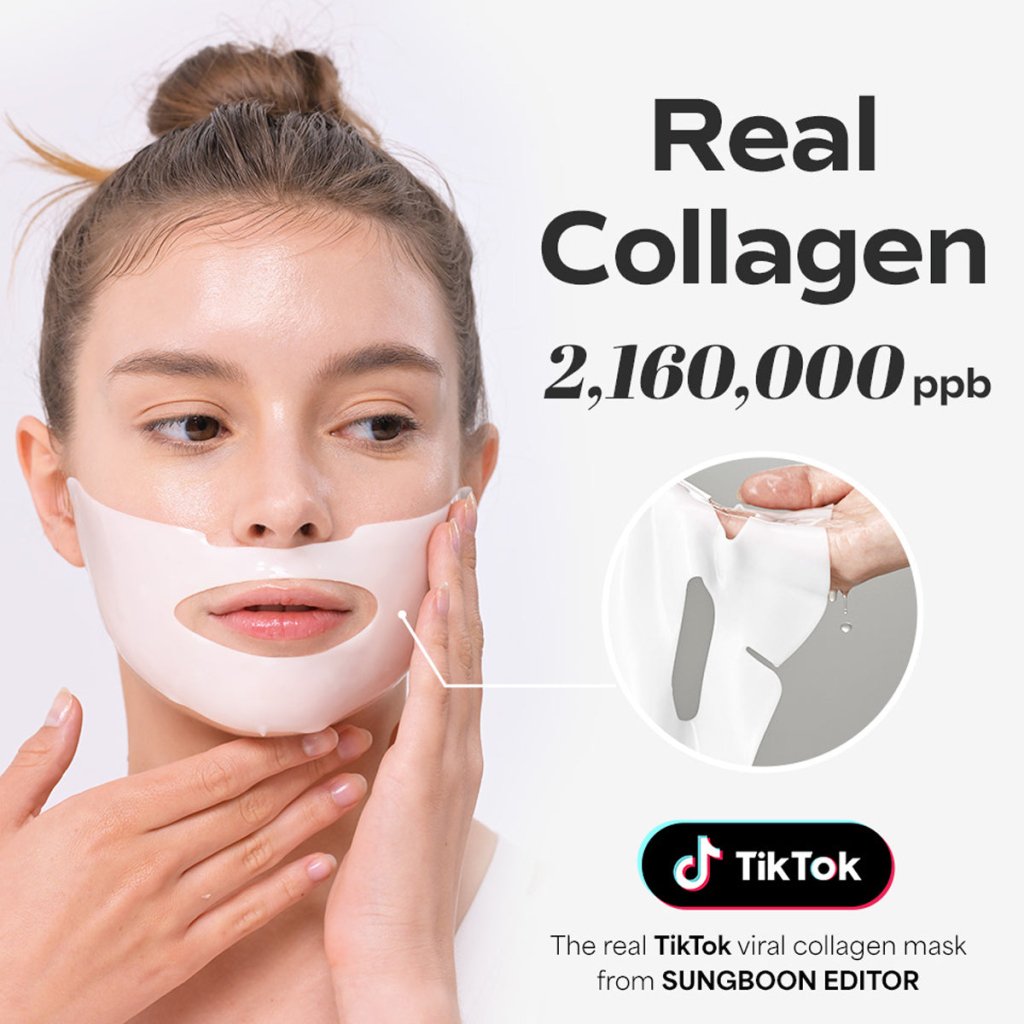 Sungboon Editor Şeffaflaşan Kolejen Maske ( 1 adet ) - SUNGBOON EDITOR - Vionine