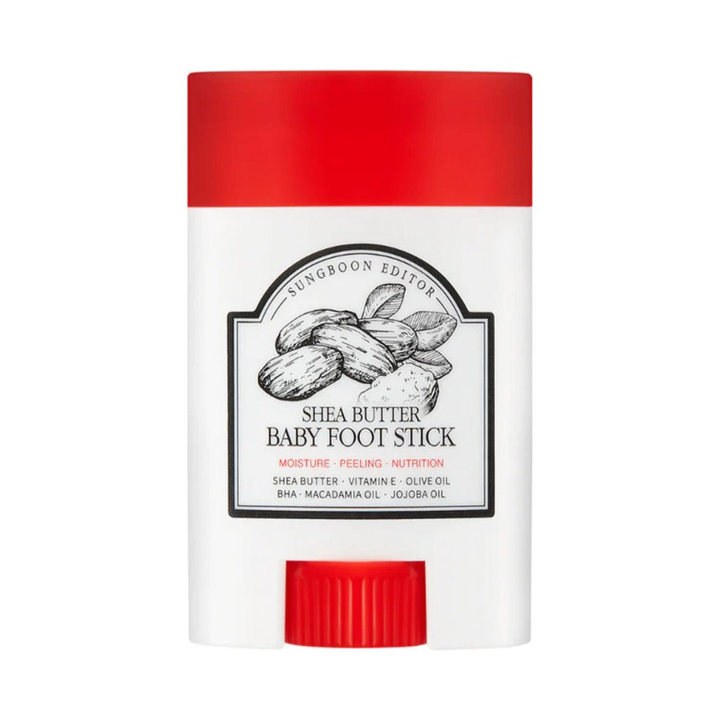 Sungboon Editor Shea Butter Baby Foot Stick 40ml Heel Balm