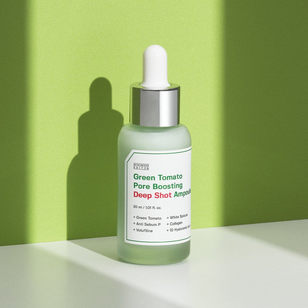 Sungboon Green Tomato Pore Boosting Deep Shot Ampoule 30ml - SUNGBOON EDITOR - Vionine