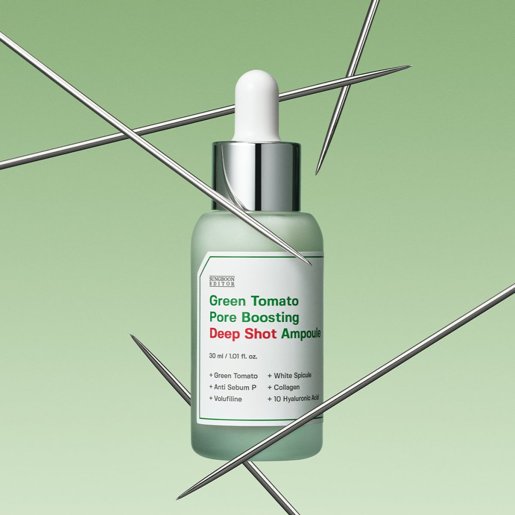 Sungboon Green Tomato Pore Boosting Deep Shot Ampoule 30ml - SUNGBOON EDITOR - Vionine