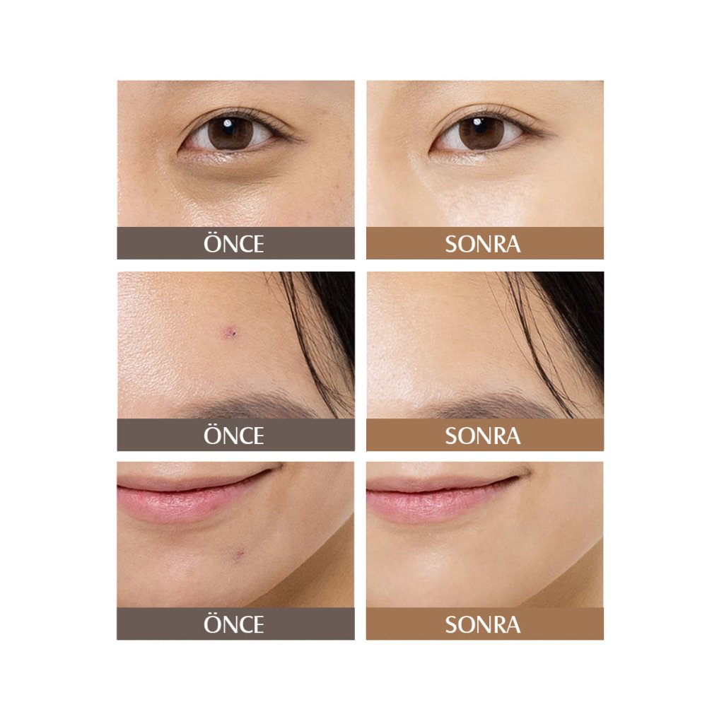 The Saem Cover Perfection Triple Pot 3'lü Kapatıcı Paleti - 03 Correct Up Beige - The Saem - Vionine