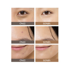 The Saem Cover Perfection Triple Pot 3'lü Kapatıcı Paleti - 03 Correct Up Beige - The Saem - Vionine