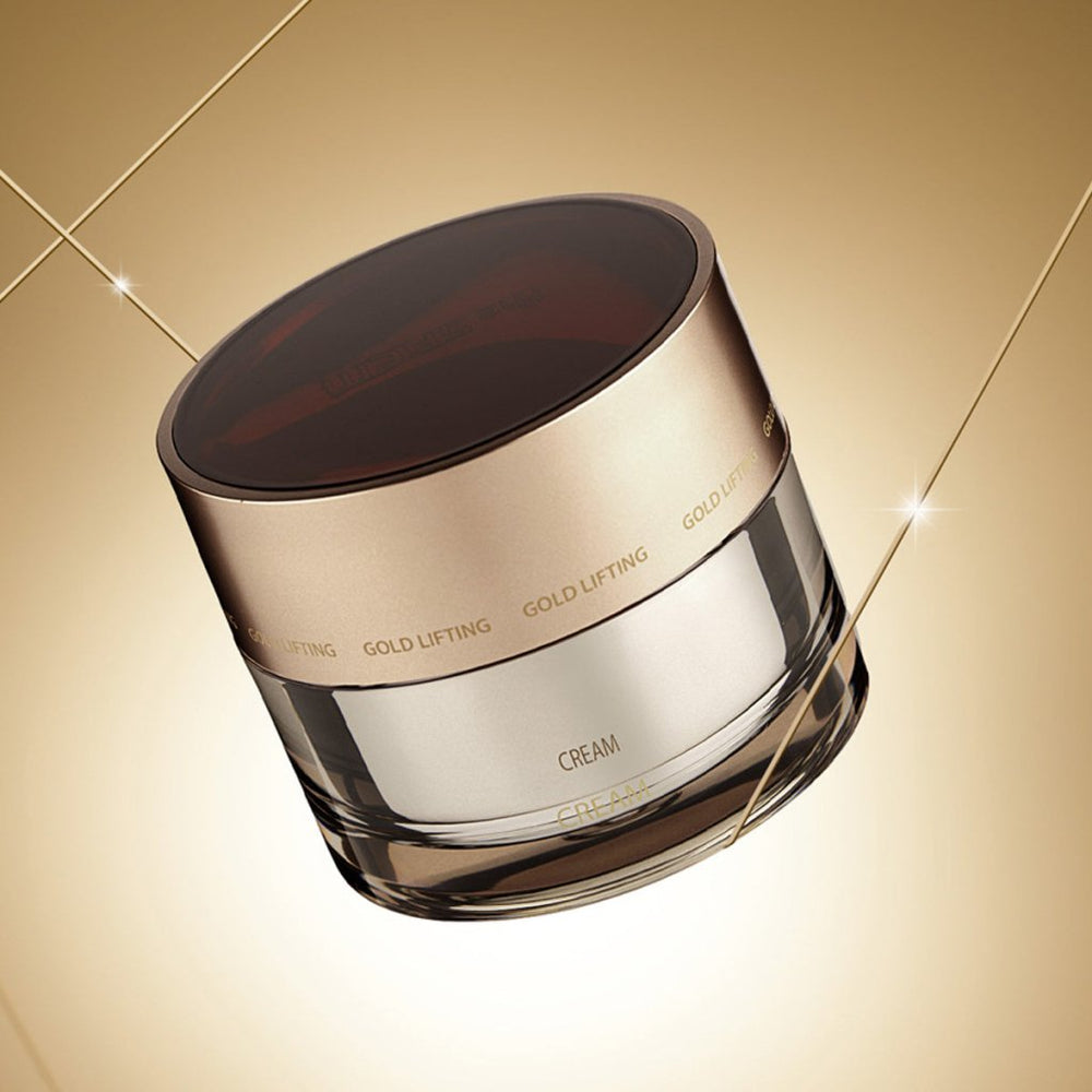 The Saem Gold Lifting Cream - Altın Işıltılı Yenileyici & Sıkılaştırıcı - The Saem - Vionine