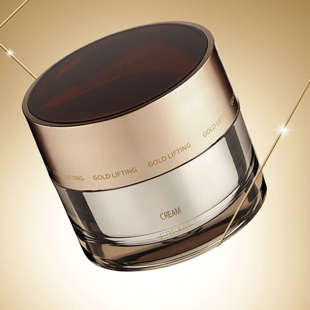 The Saem Gold Lifting Cream - Altın Işıltılı Yenileyici & Sıkılaştırıcı - The Saem - Vionine