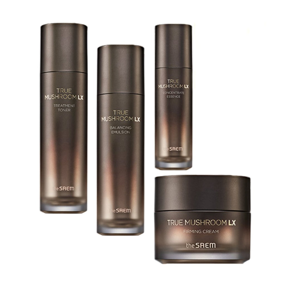 The Saem True Mushroom LX 3'lü Set / Aydınlatıcı & Kırışıklık Karşıtı - The Saem - Vionine