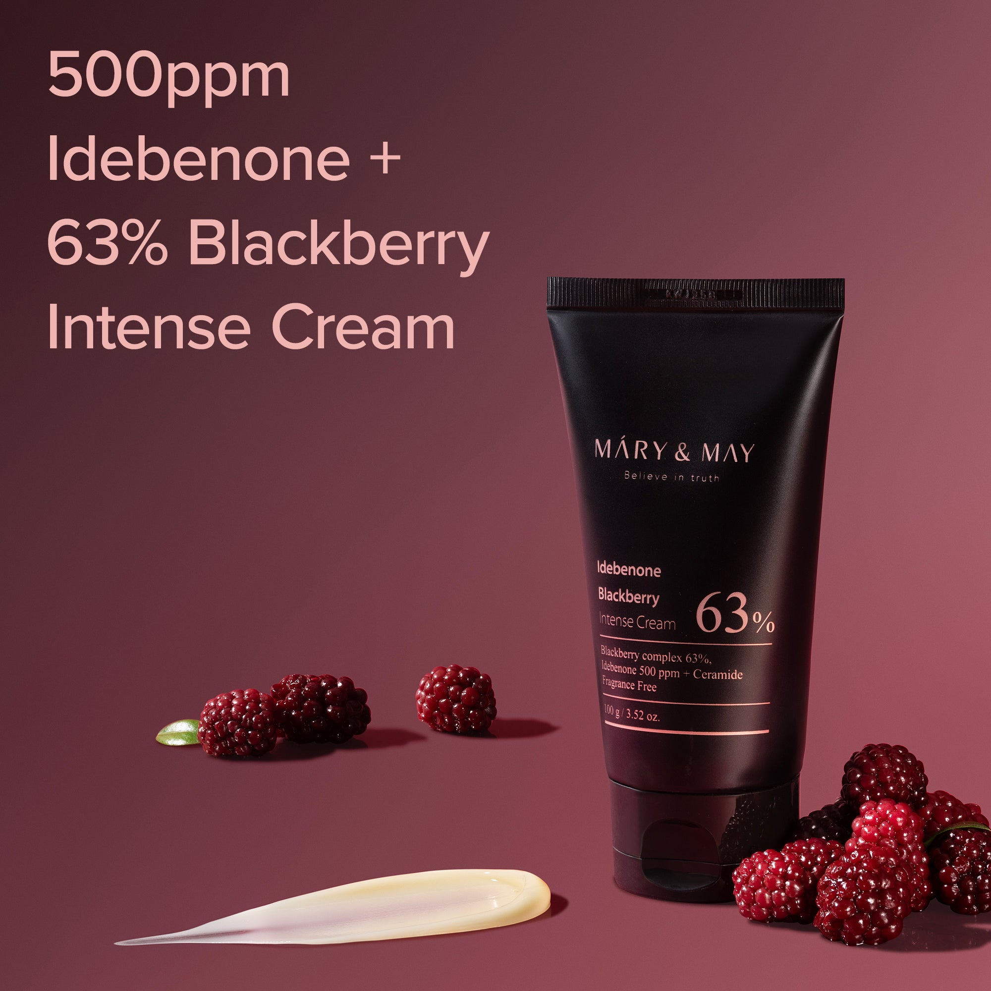 Mary & May Idebenone + Blackberry Intense Cream 100 g