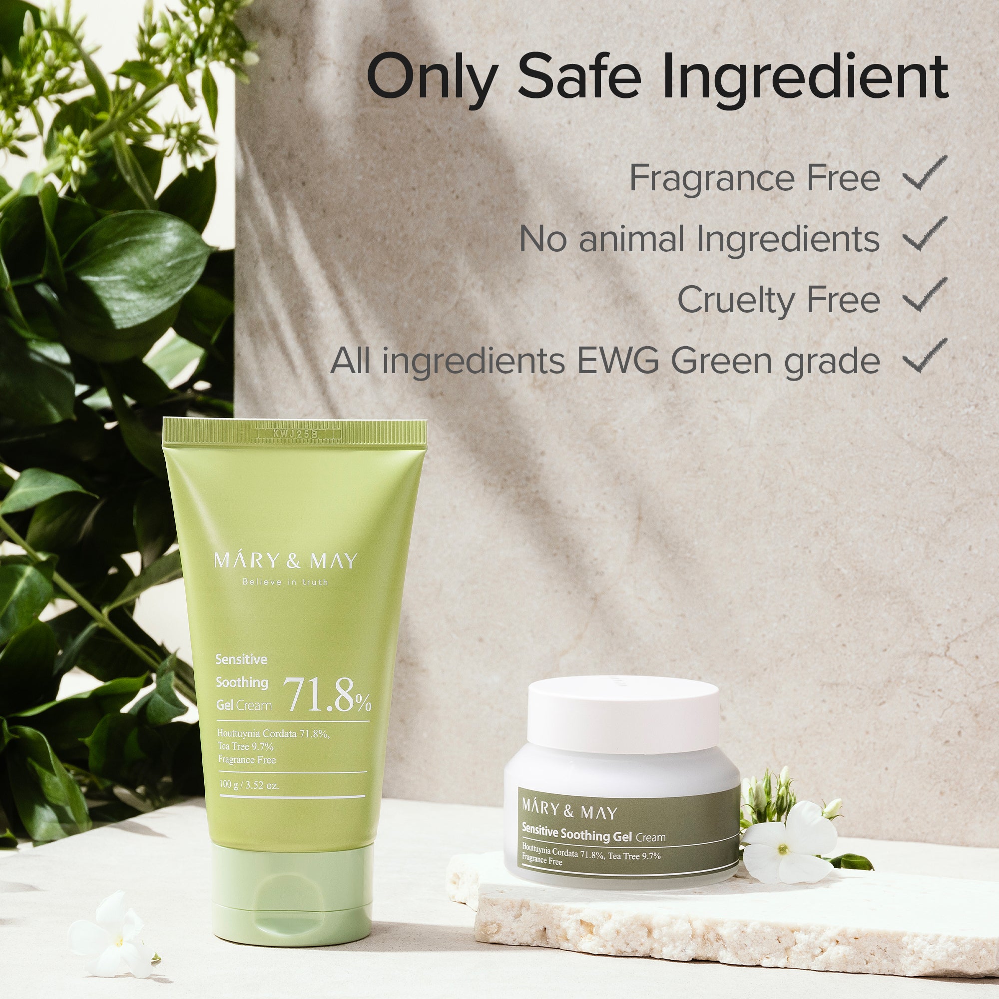 Mary & May Sensitive Soothing Gel Cream 100 g