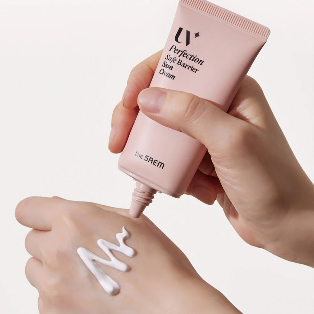 UV Perfection Safe Bariyer Koruyucu Mineral Güneş Kremi SPF50+ PA++++ (2 Adet) - The Saem - Vionine