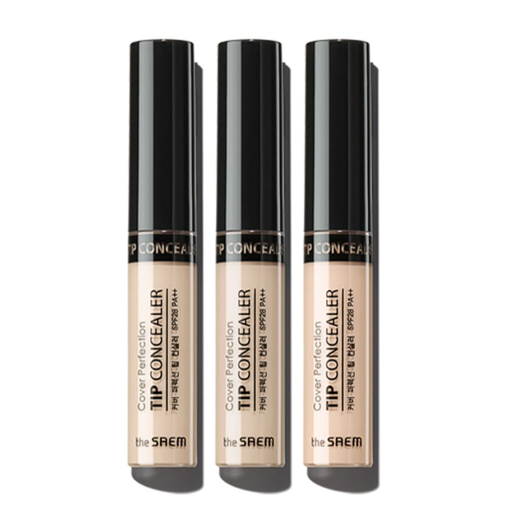 Uzun Süre Kalıcı Likit Kapatıcı Cover Perfection Tip Concealer - THE SAEM - Vionine