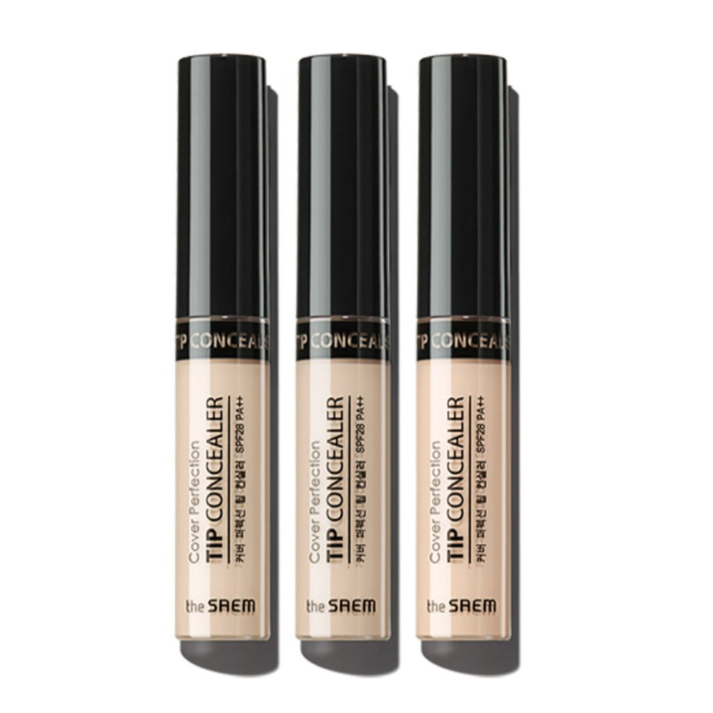 Uzun Süre Kalıcı Likit Kapatıcı Cover Perfection Tip Concealer - THE SAEM - Vionine