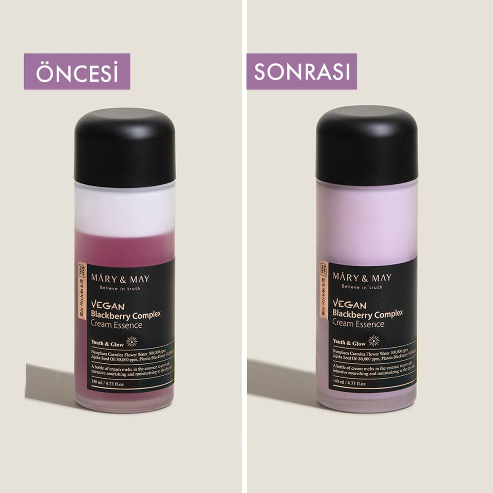 Vegan Balckberry Complex Cream Essence Duo (140ml x 2) - Mary & May - Vionine