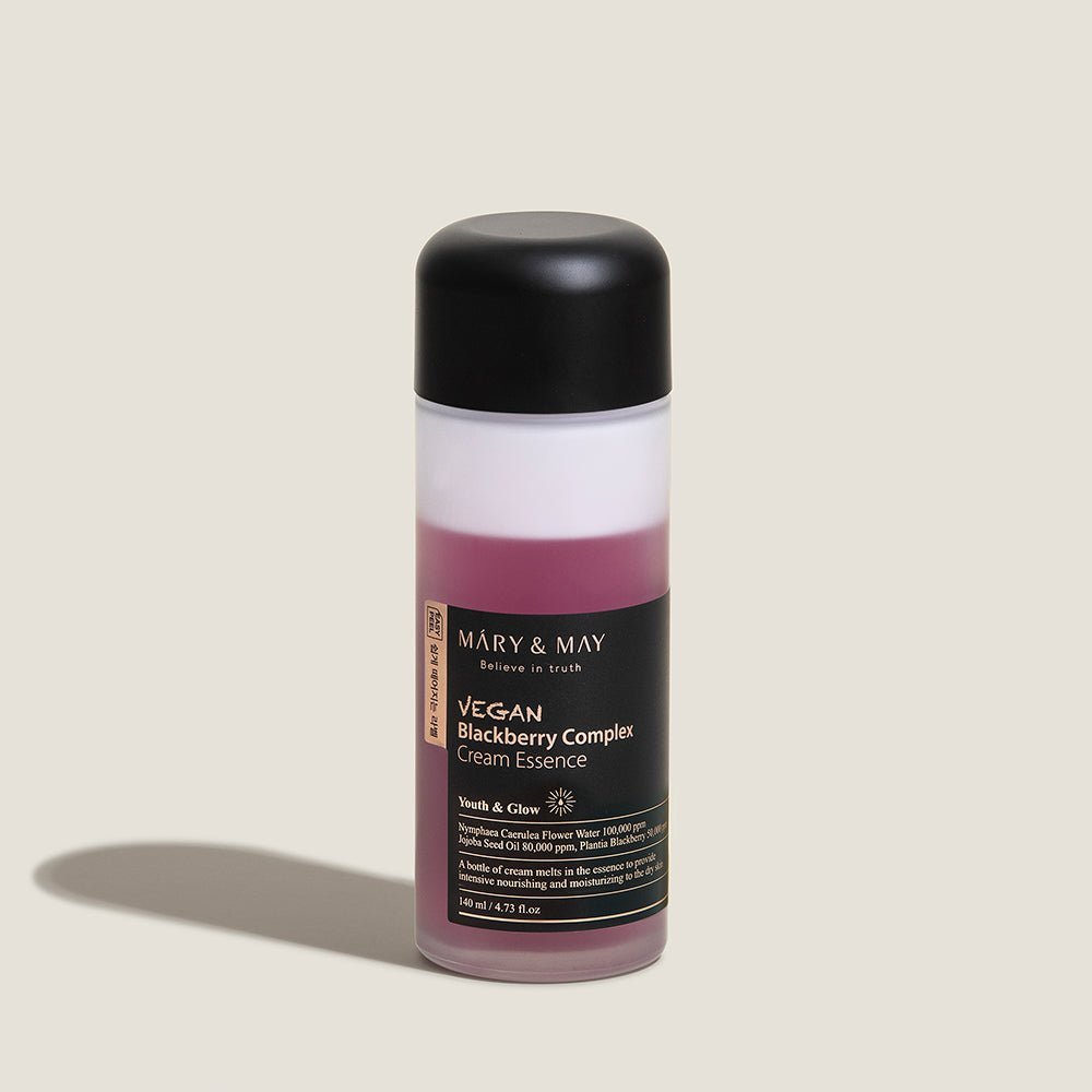 Vegan Blackberry Complex Cream Essence 140 ml - Böğürtlen Kompleks Krem Esans - Mary & May - Vionine