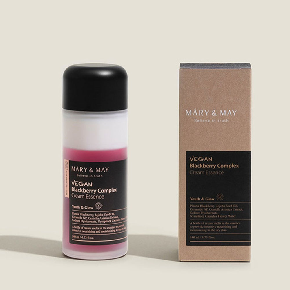 Vegan Blackberry Complex Cream Essence 140 ml - Mary & May - Vionine