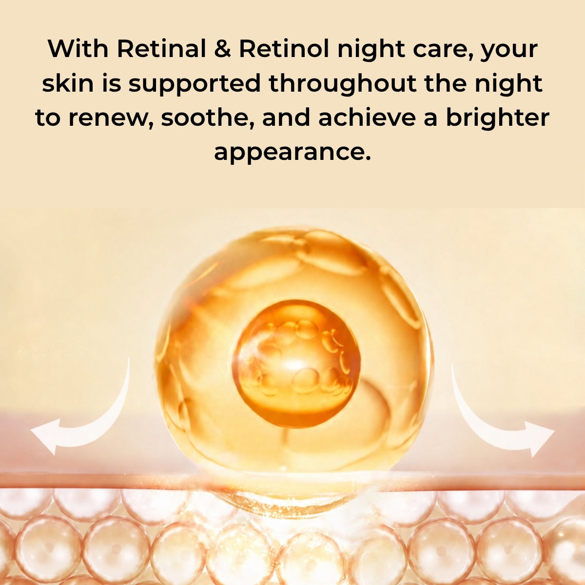 Vionine Night Care Trio Set | Retinol Serum + Retinal Face Cream + Retinal Eye Cream – product photo 6