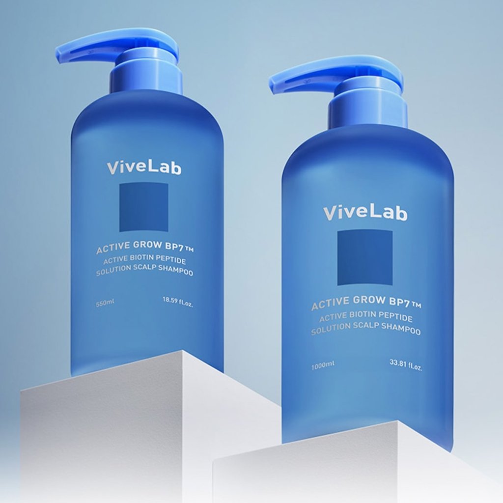 ViveLab Active Biotin Peptide Scalp Shampoo 550ml – product photo 5