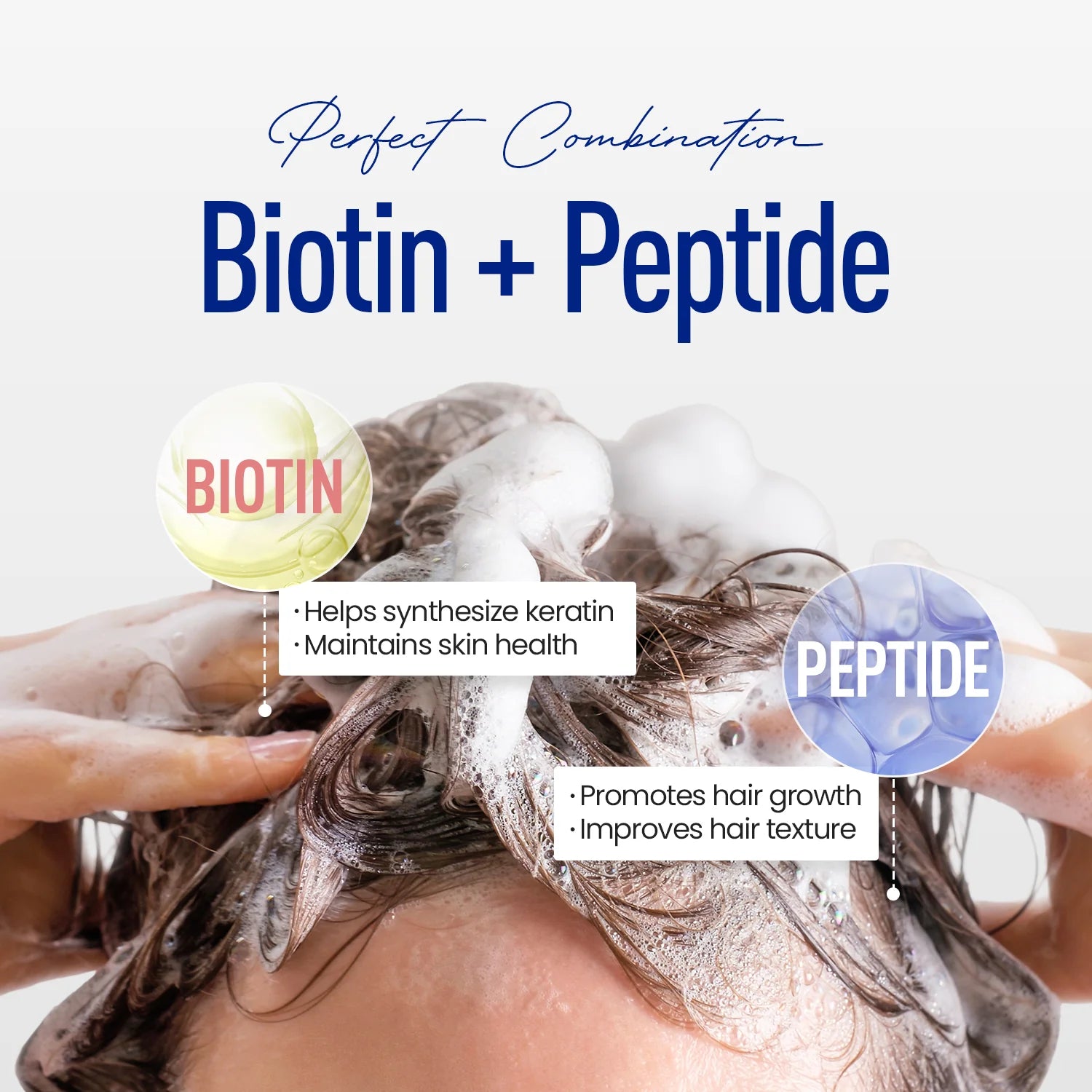 ViveLab Active Biotin Peptide Scalp Shampoo 70ml – product photo 5