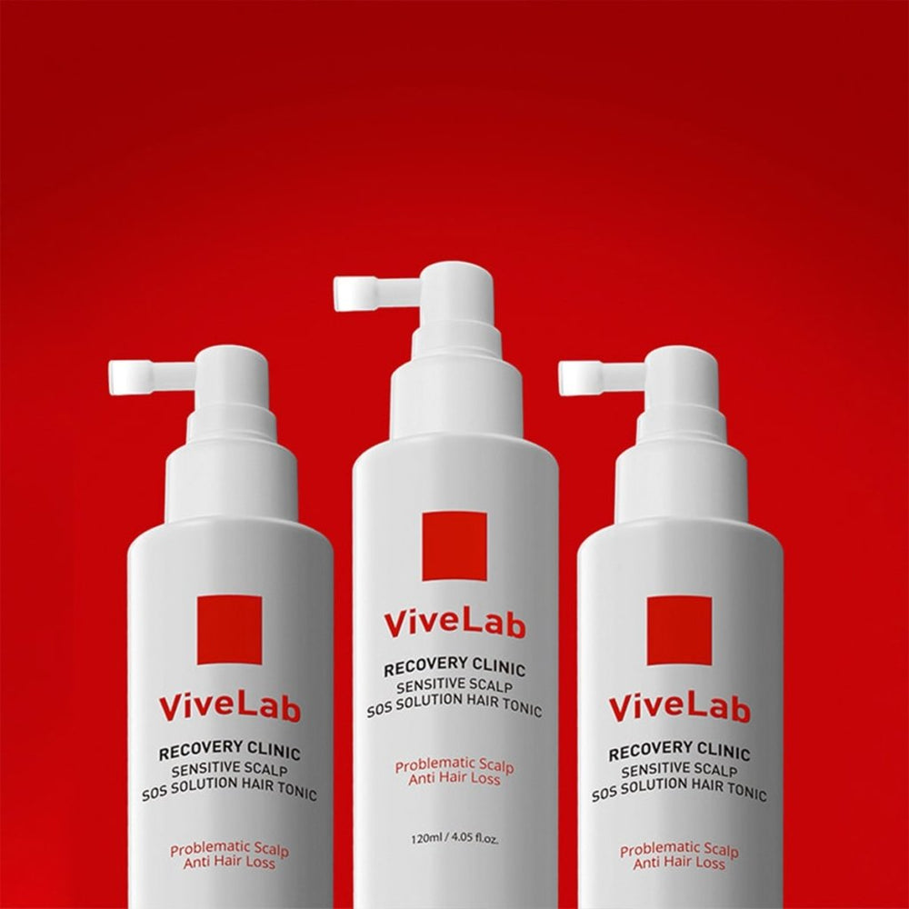 ViveLab Recovery Clinic Sensitive Scalp SOS Solution Hair Tonic / Saç Dökülmesi, Kepek ve Kaşıntıyı Önleyen Saç Toniği - ViveLab - Vionine