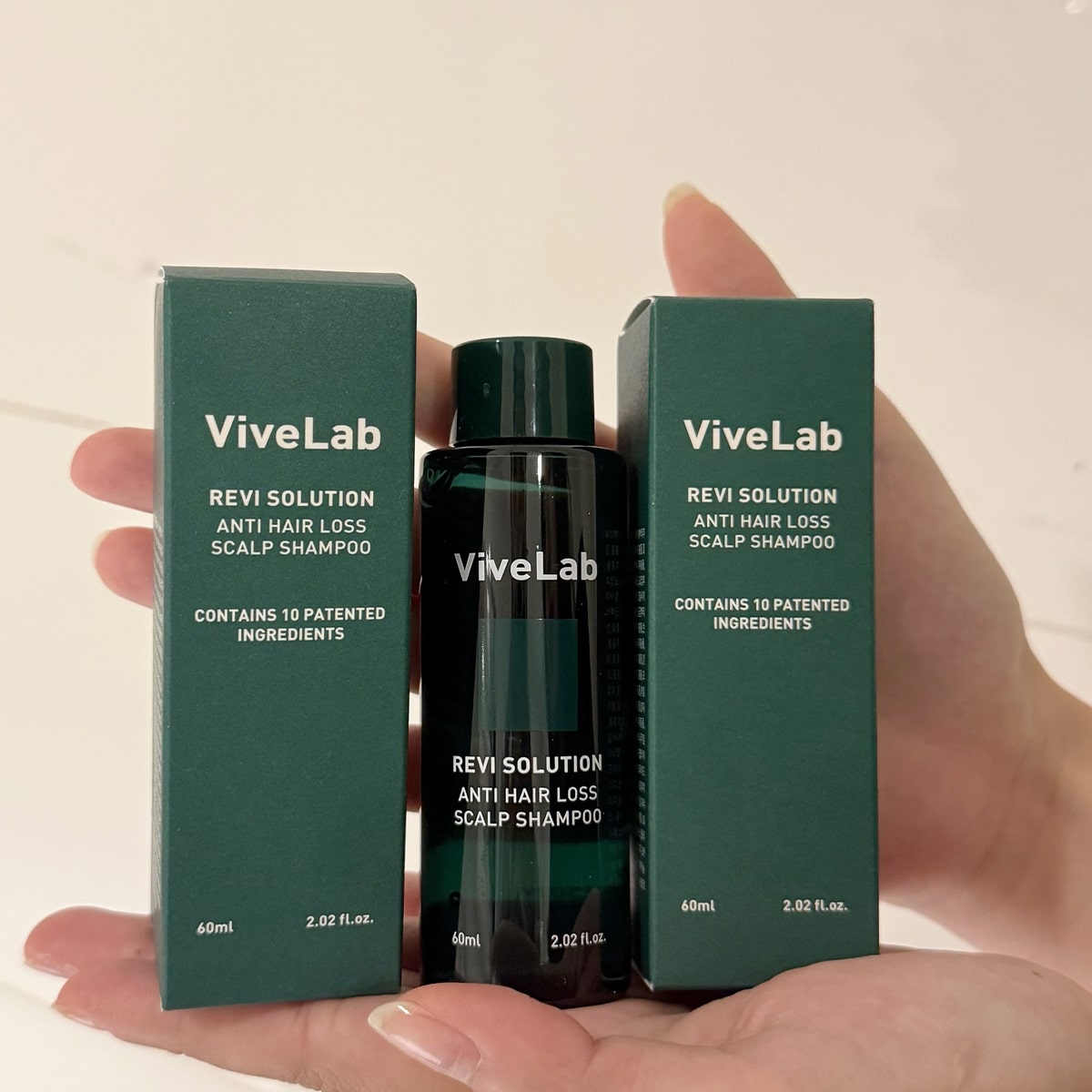 ViveLab Revi Solution Anti Hair Loss Scalp Shampoo 60ml – product photo 5
