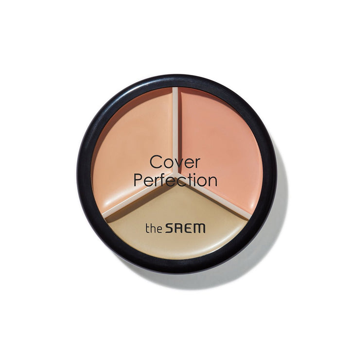 Cover Perfection Triple Pot 3'lü Kapatıcı Paleti - 01 Correct Beige - THE SAEM - Vionine