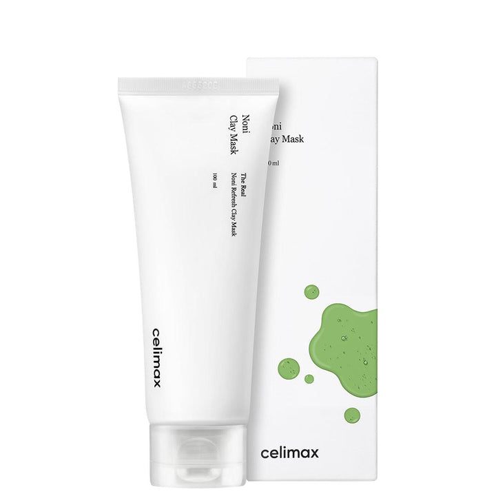 Hassas Ciltlere Noni Özü İçeren Yağ ve Gözenek Arındırıcı Kil Maskesi - Noni Refresh Clay Mask 100 mL - Celimax - Vionine